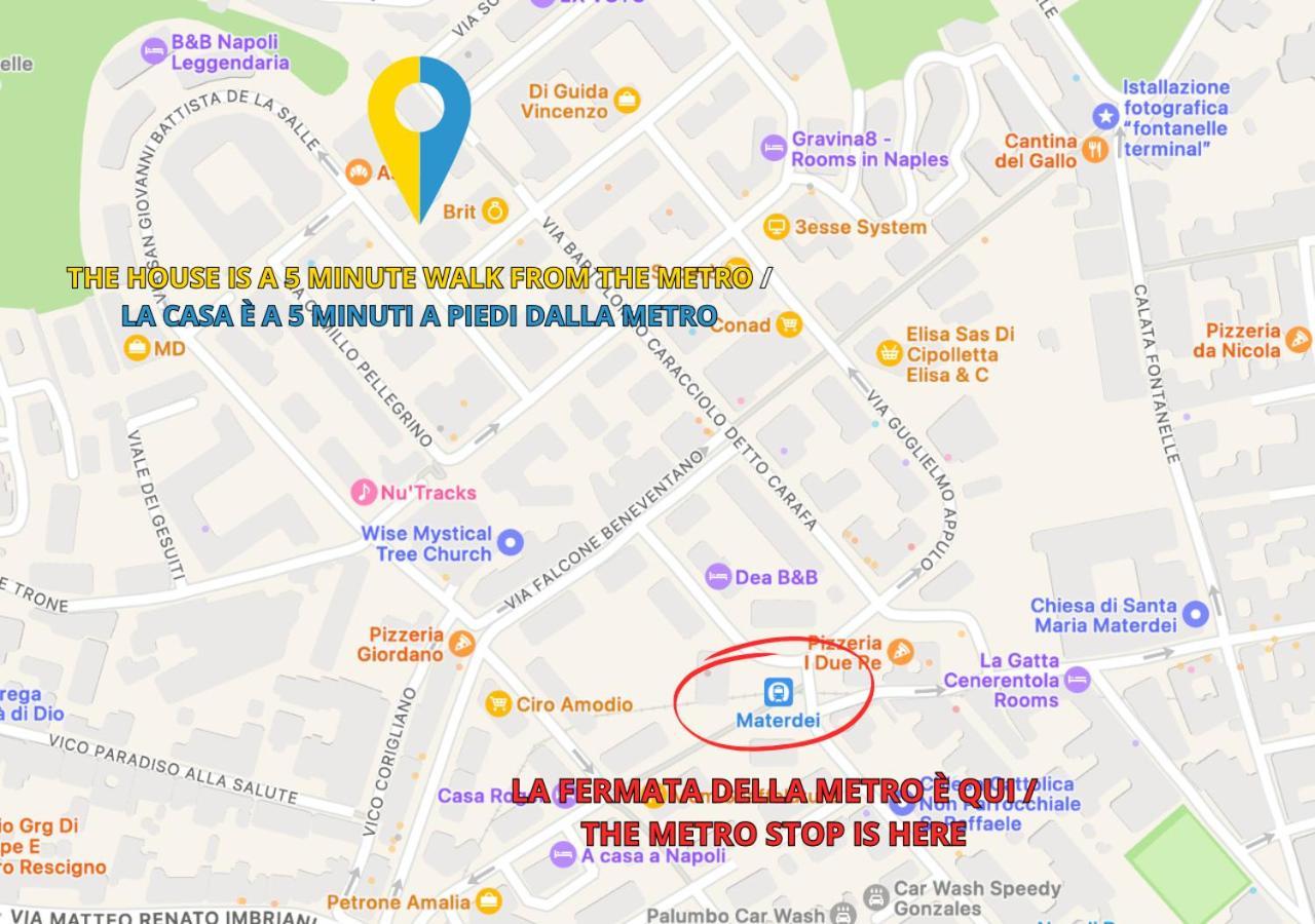 Apartment Metro Materdei - Casa Al Quinto Piano E Wi-fi A 2 Passi Dalla Metropolitana *
